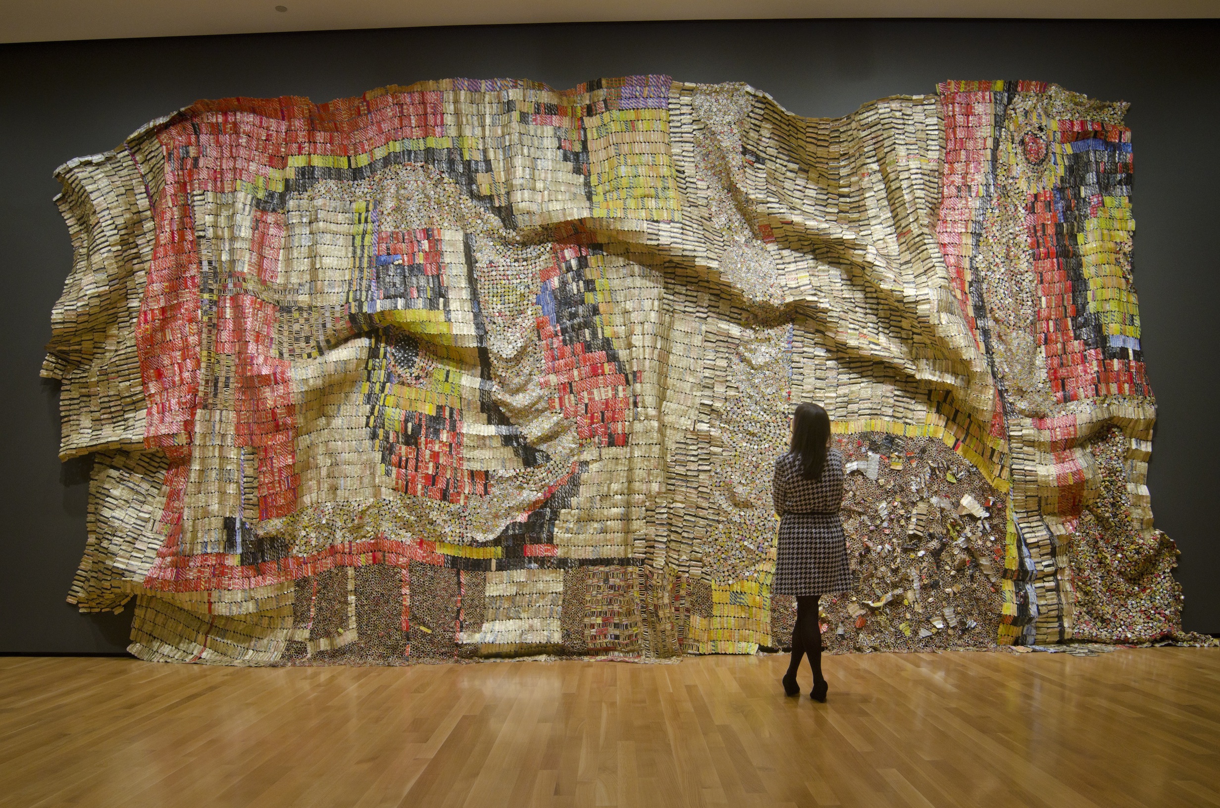 El Anatsui At The Brooklyn Museum | The Hudson Review